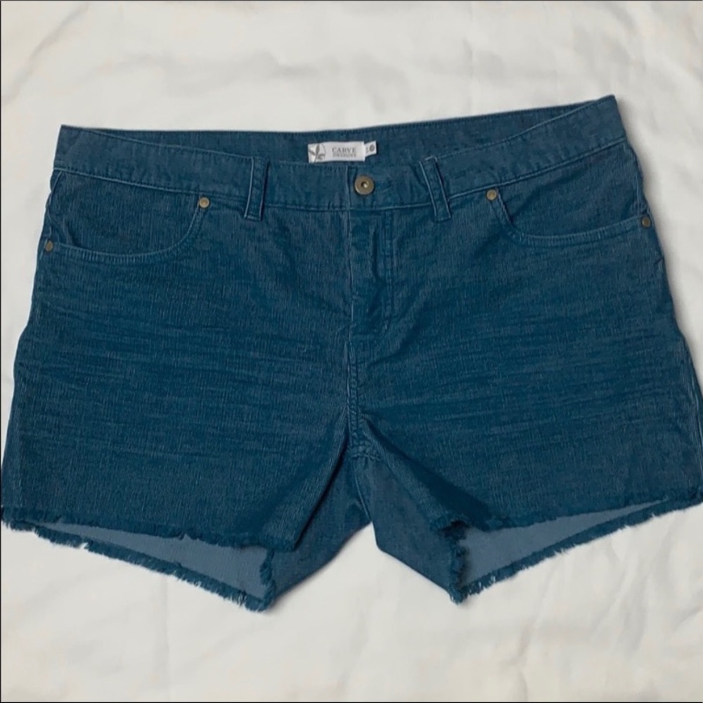 Carve Designs Oahu Shorts Size 12 in Azul